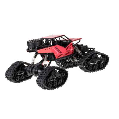 Samochód RC zdalnie sterowany Rock Crawler 4x4 LHC012 auto 2w1 czerwony