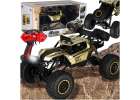 Samochód zdalnie sterowany 2,4GHz 1:8 51cm metal złoty 1