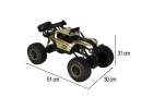 Samochód zdalnie sterowany 2,4GHz 1:8 51cm metal złoty 13