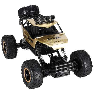 RC car Rock Crawler 1:12 4WD METAL gold