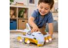 Transporter aircraft + 6 cars construction vehicles side/front 3