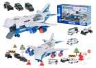 Transporter plane with cars police side/front 1