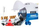 Transporter plane with cars police side/front 7