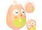 Wańka wstańka owl sensory sway pink 1
