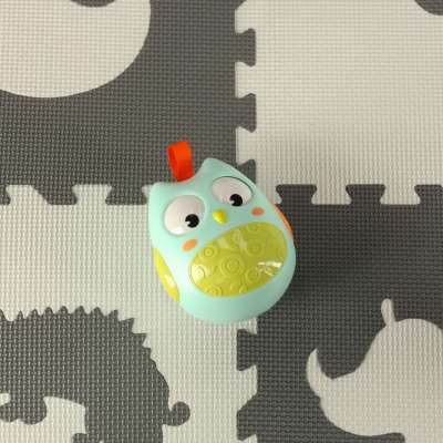 Wańka wstańka sowa sensoryczna kiwajka niebieska