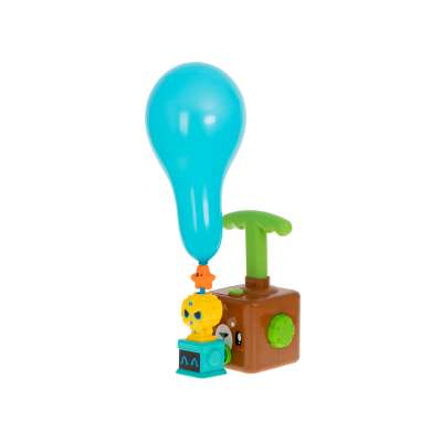 Aerodynamic car teddy bear balloon launcher