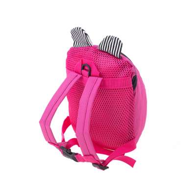 Children's nursery backpack teddy bear pink