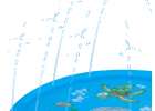 Children's wading pool garden fountain 170cm 5