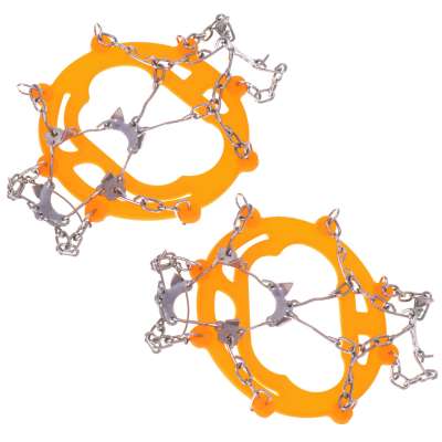 Crampons for hiking boots with spikes chains cover size 39-45