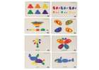 Creative pebbles colorful montessori puzzle 7