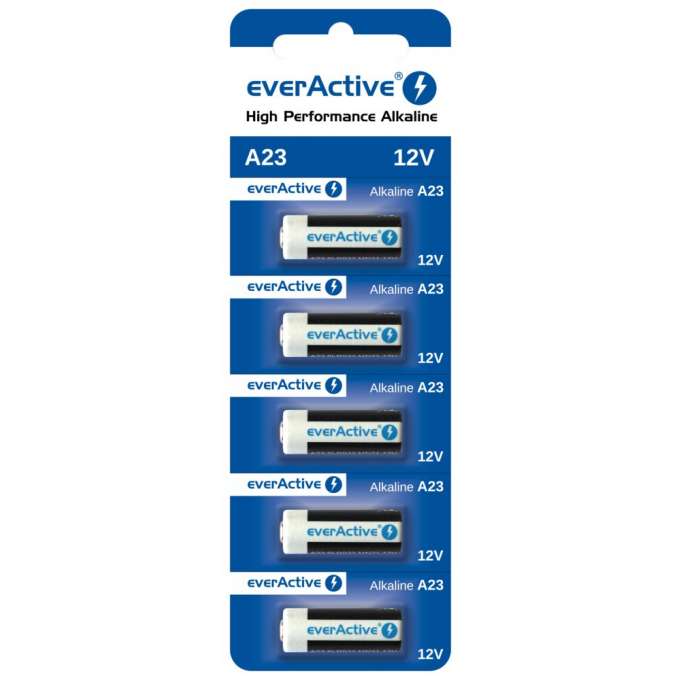 EverActive Alkaline 23A battery blister 5pcs.