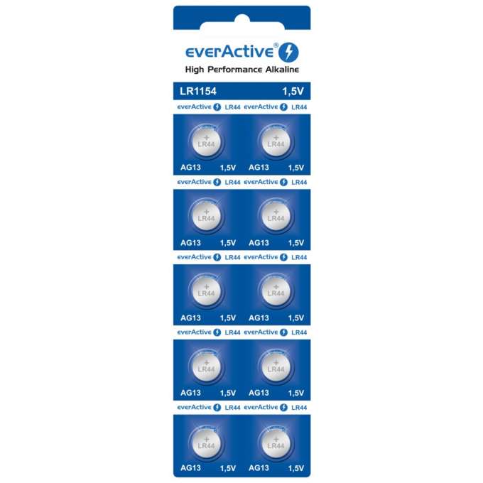 EverActive Alkaline G13 LR1154 blister 10s battery