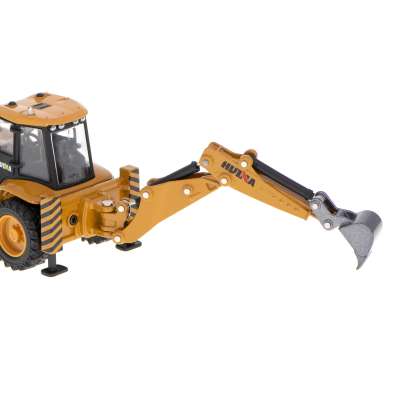 Excavator loader bulldozer with bucket Die-Cast H-toys metal model 1:50