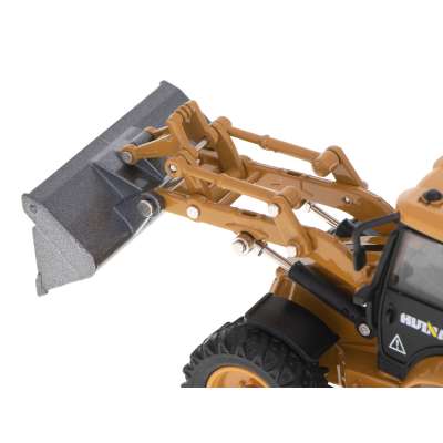 Excavator loader bulldozer with bucket Die-Cast H-toys metal model 1:50