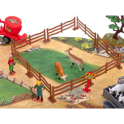 Farm a farm with animals and machinery 49pcs.