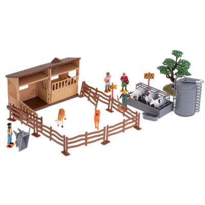 Farm a farm with animals and machinery 49pcs.