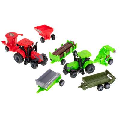 Farm a farm with animals and machinery 49pcs.