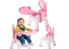 Feeding and play table chair pink 1