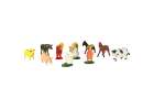 Figurines farm animals set cow horse 12pcs 4