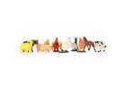 Figurines farm animals set cow horse 12pcs 6