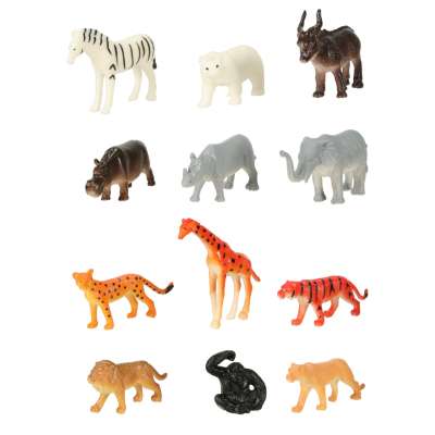 Figurines sea animals wild homestead dinosaurs set mix 48pcs