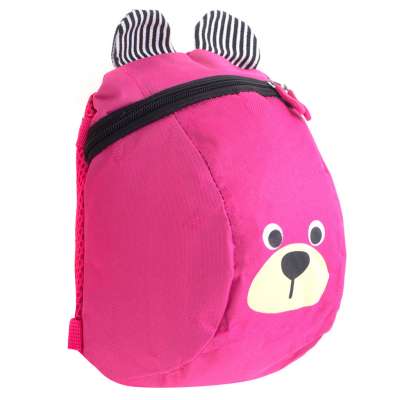 Kindergarten backpack children's backpack teddy bear pink