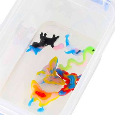Klej żel kryształowy 3D crystal glue kreatywny zestaw w wiaderku 26el.