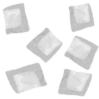 Klej żel kryształowy 3D crystal glue kreatywny zestaw w wiaderku 26el.