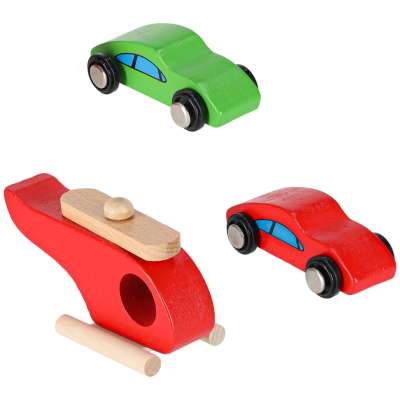 LULILO wooden car park BENINO double-decker urban garage