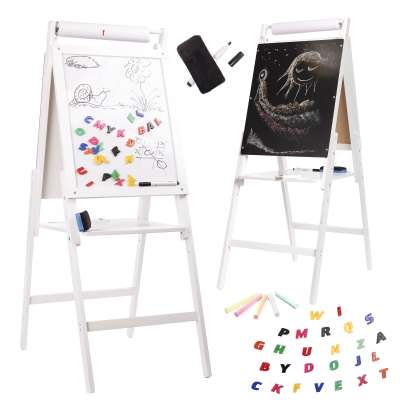 Magnetic chalkboard + magnets white XXL