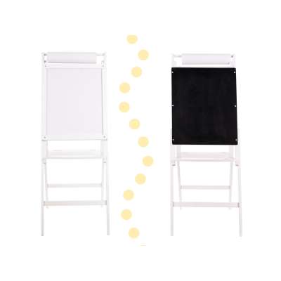 Magnetic chalkboard + magnets white XXL