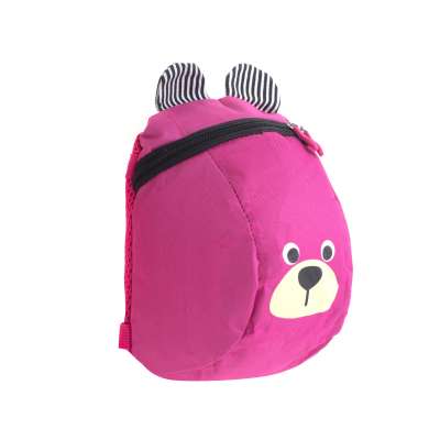 Kindergarten backpack children's backpack teddy bear pink