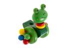 Pusher on a stick wooden walking frog 2