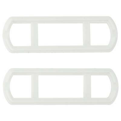 Security window lock white 2pcs