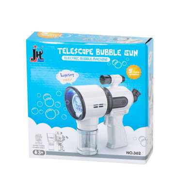 Soap bubble gun white