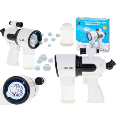 Soap bubble gun white