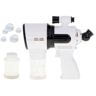 Soap bubble gun white