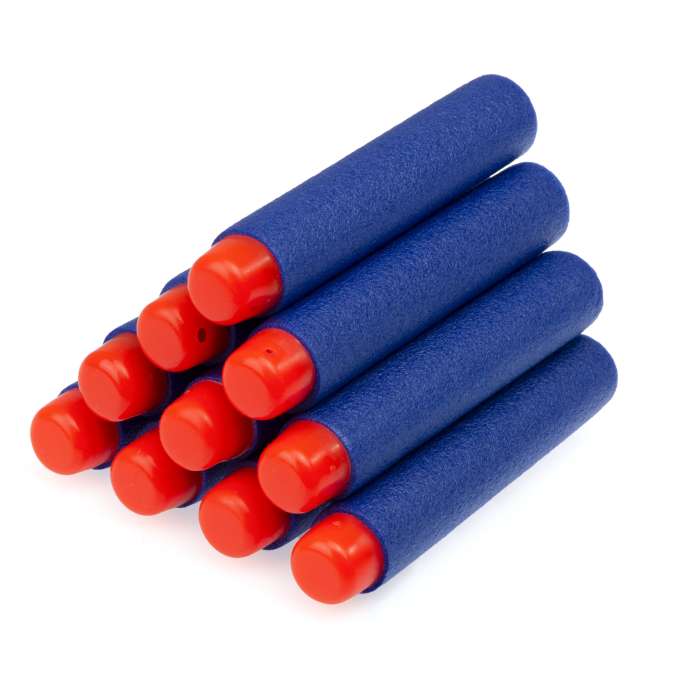 Strzałki do wyrzutni NERF 10sztuk 7,2cm