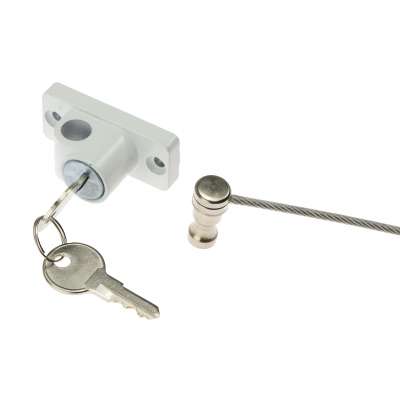 Window security lock keyed tilting