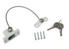 Window security lock keyed tilting 1