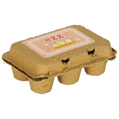Wooden eggs for play removable yolks