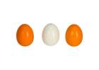 Wooden eggs for play removable yolks 8