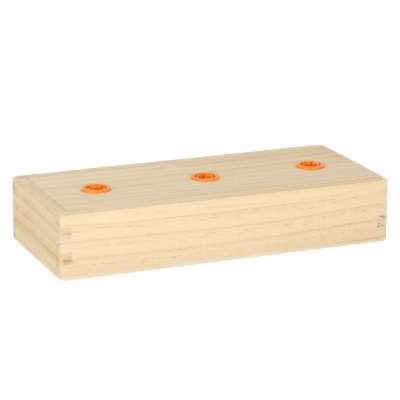 Wooden pyramid with base tower rainbow sorter