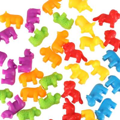 Animals safari educational learning to count montessori 36el.