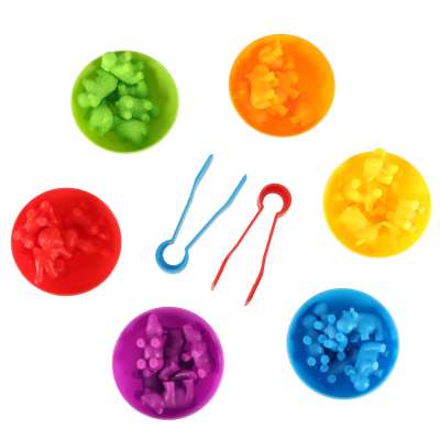 Animals safari educational learning to count montessori 36el.