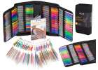 Color gel pens in case 120pcs + 120 refills 1