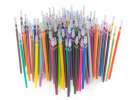 Color gel pens in case 120pcs + 120 refills 4