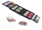 Color gel pens in case 120pcs + 120 refills 6