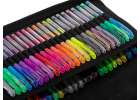 Color gel pens in case 120pcs + 120 refills 10