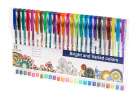 Color glitter gel pens set of 25pcs. 10
